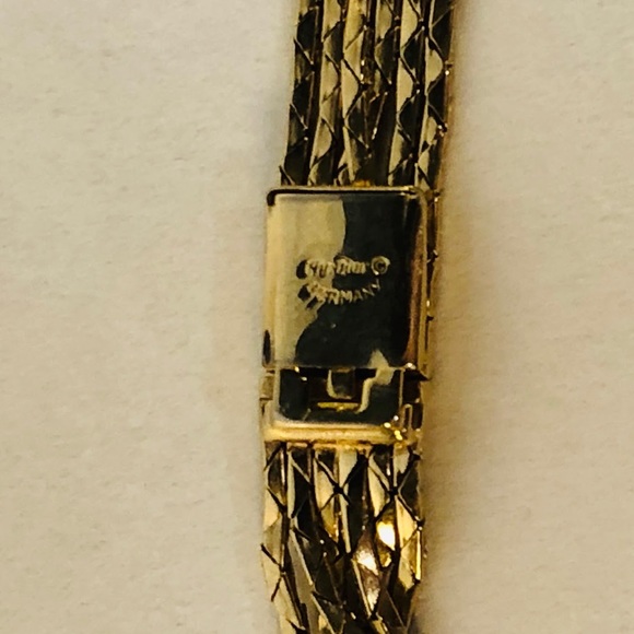 RARE! vintage auth DIOR etruscan gold NECKLACE - Picture 8 of 8